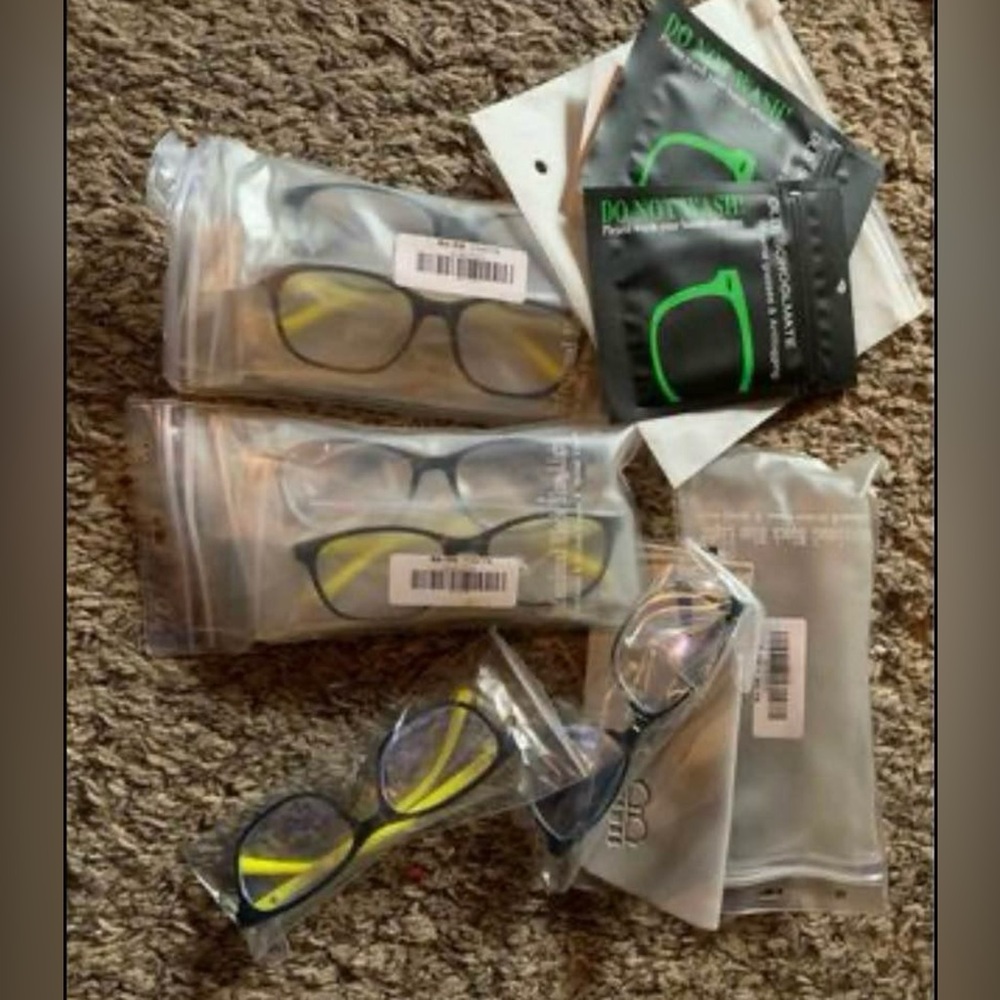Glasses bundle for kids blue light blocking